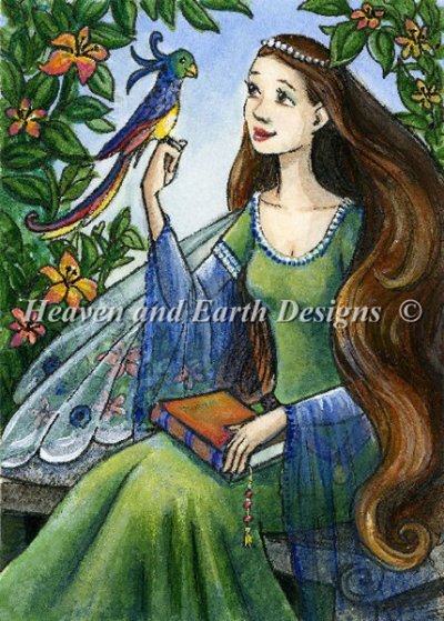 Diamond Painting Canvas - QS Fairy Garden - Click Image to Close